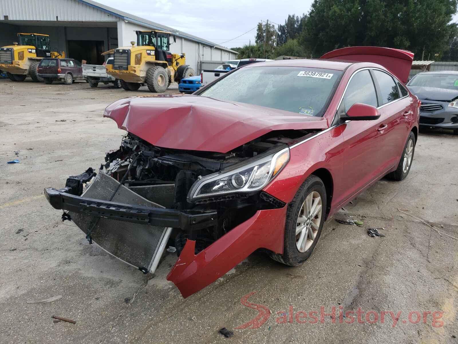 5NPE24AF4GH364574 2016 HYUNDAI SONATA