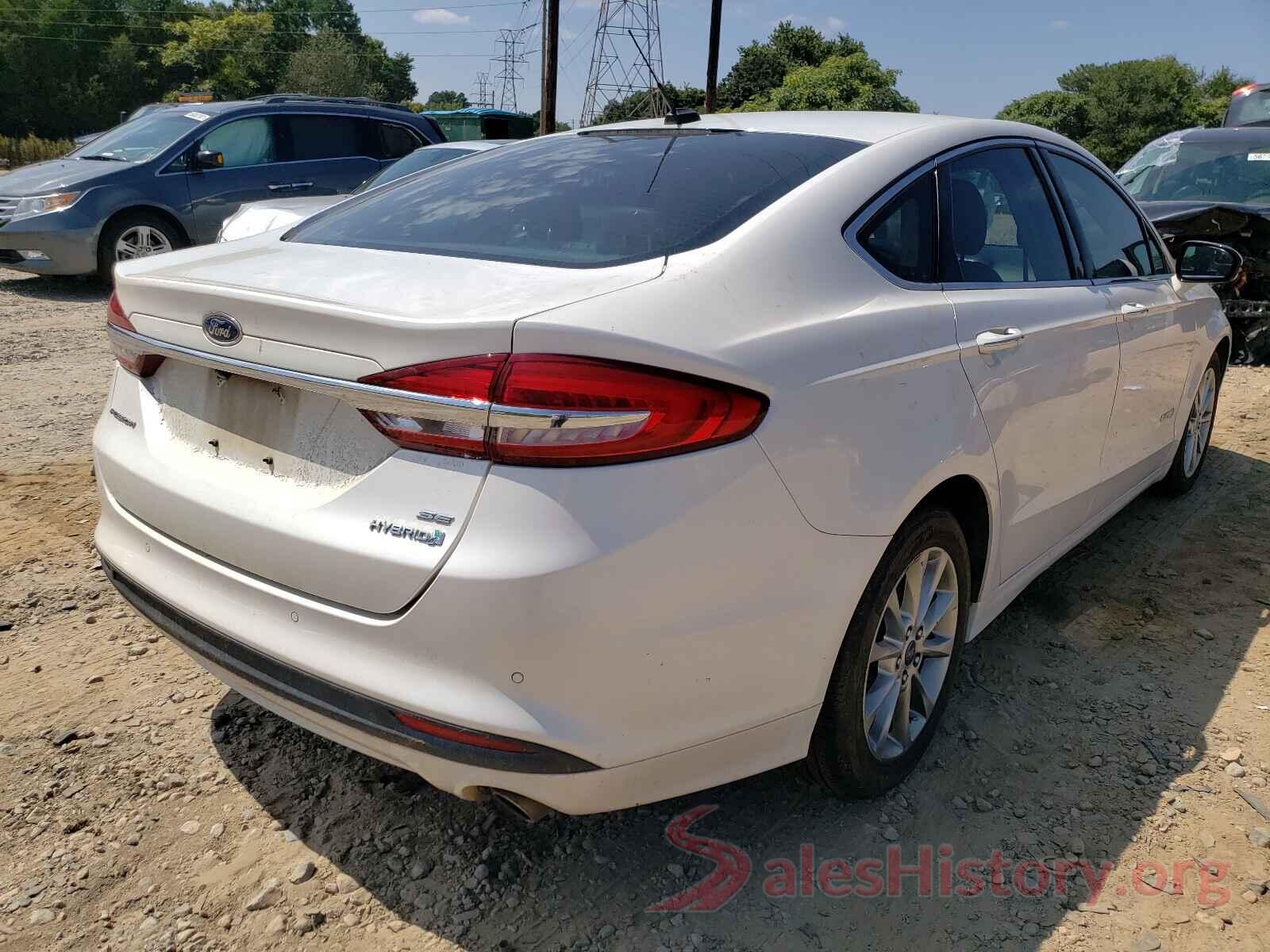 3FA6P0LU3HR137617 2017 FORD FUSION