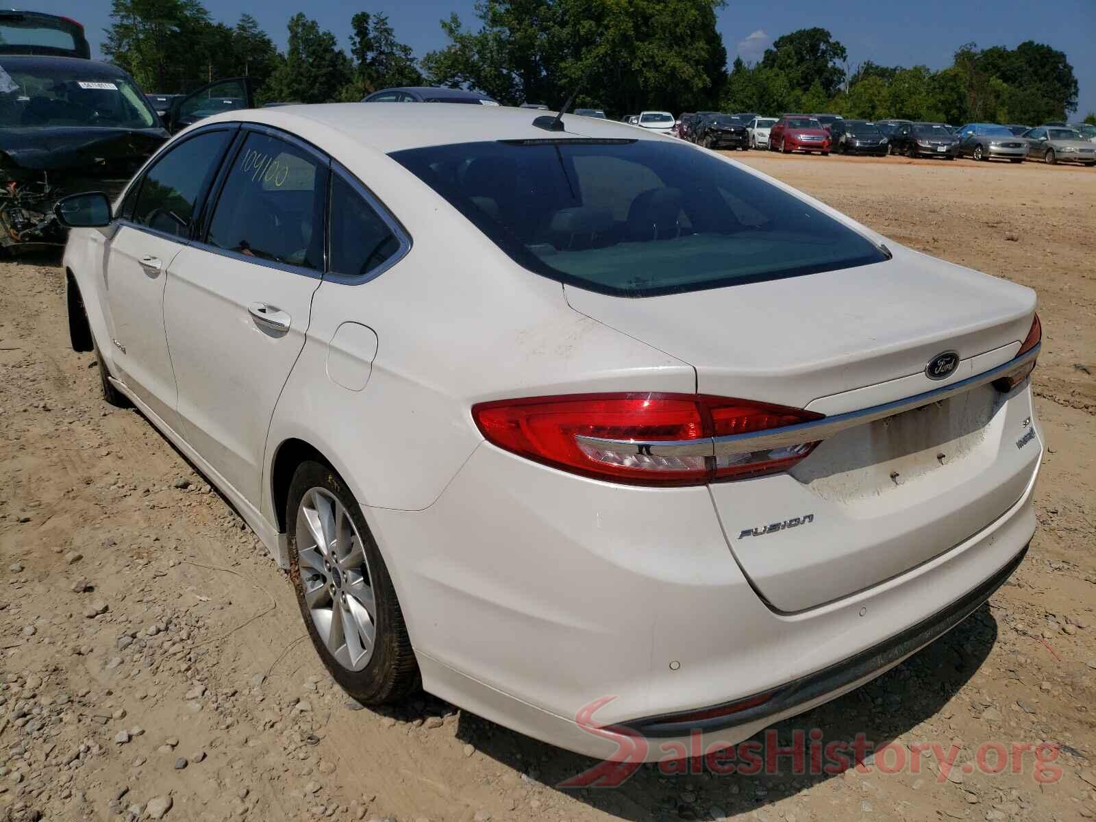 3FA6P0LU3HR137617 2017 FORD FUSION