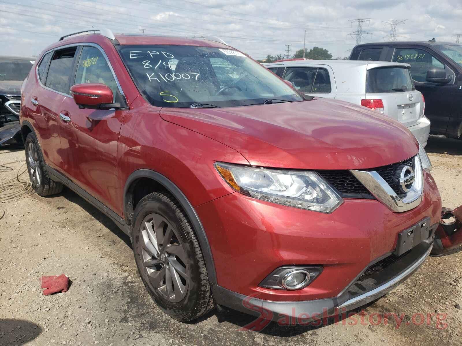 5N1AT2MT9GC761402 2016 NISSAN ROGUE