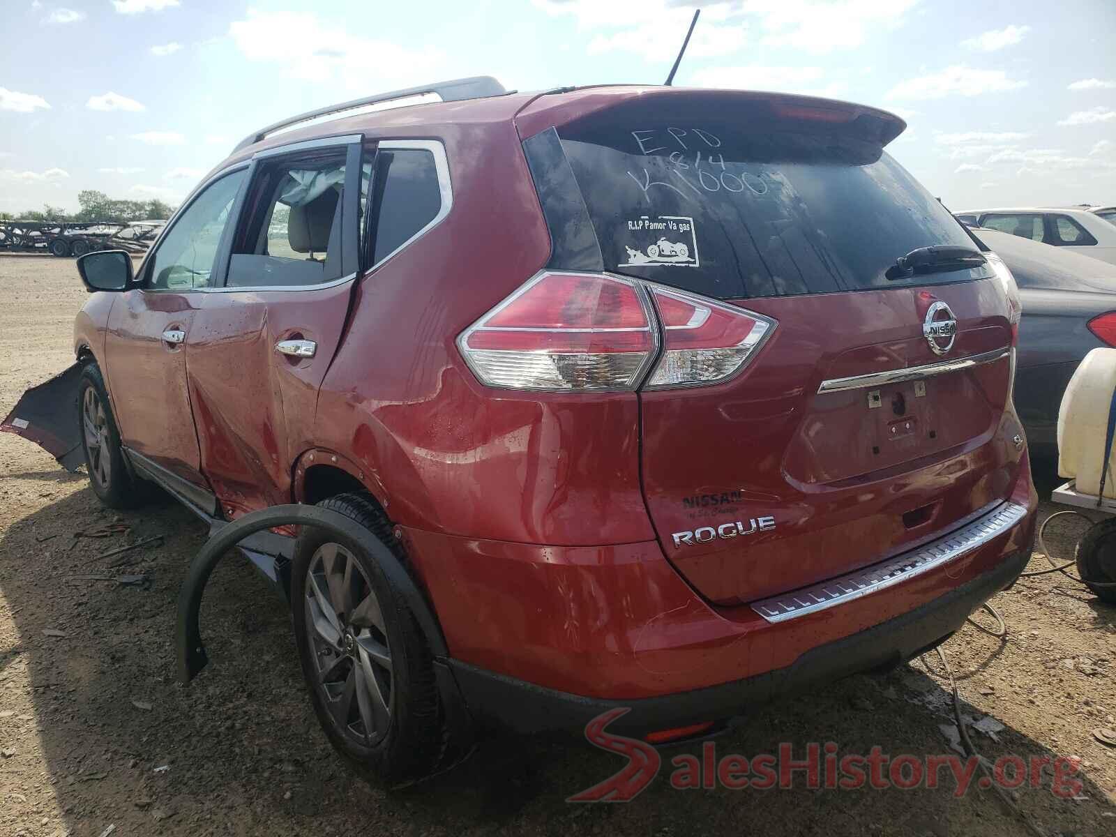 5N1AT2MT9GC761402 2016 NISSAN ROGUE