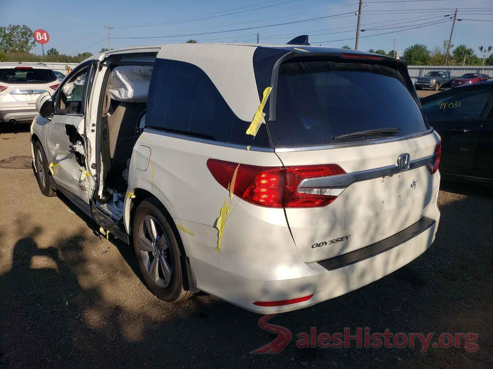 5FNRL6H78KB073401 2019 HONDA ODYSSEY