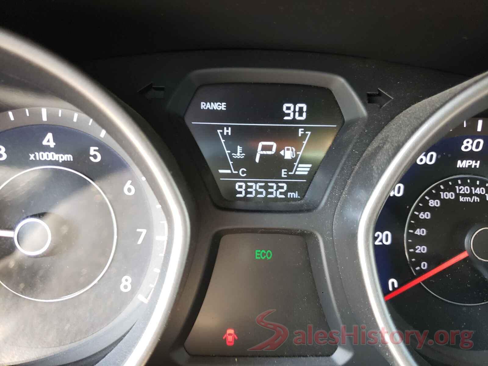 5NPDH4AE5GH671365 2016 HYUNDAI ELANTRA