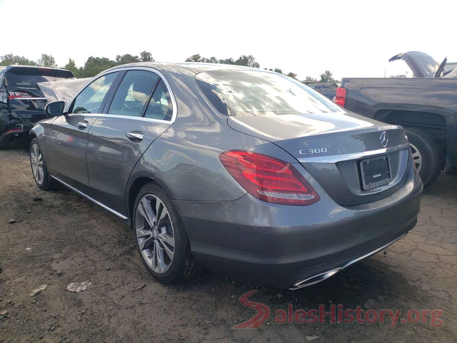 55SWF4KB0HU193468 2017 MERCEDES-BENZ C-CLASS