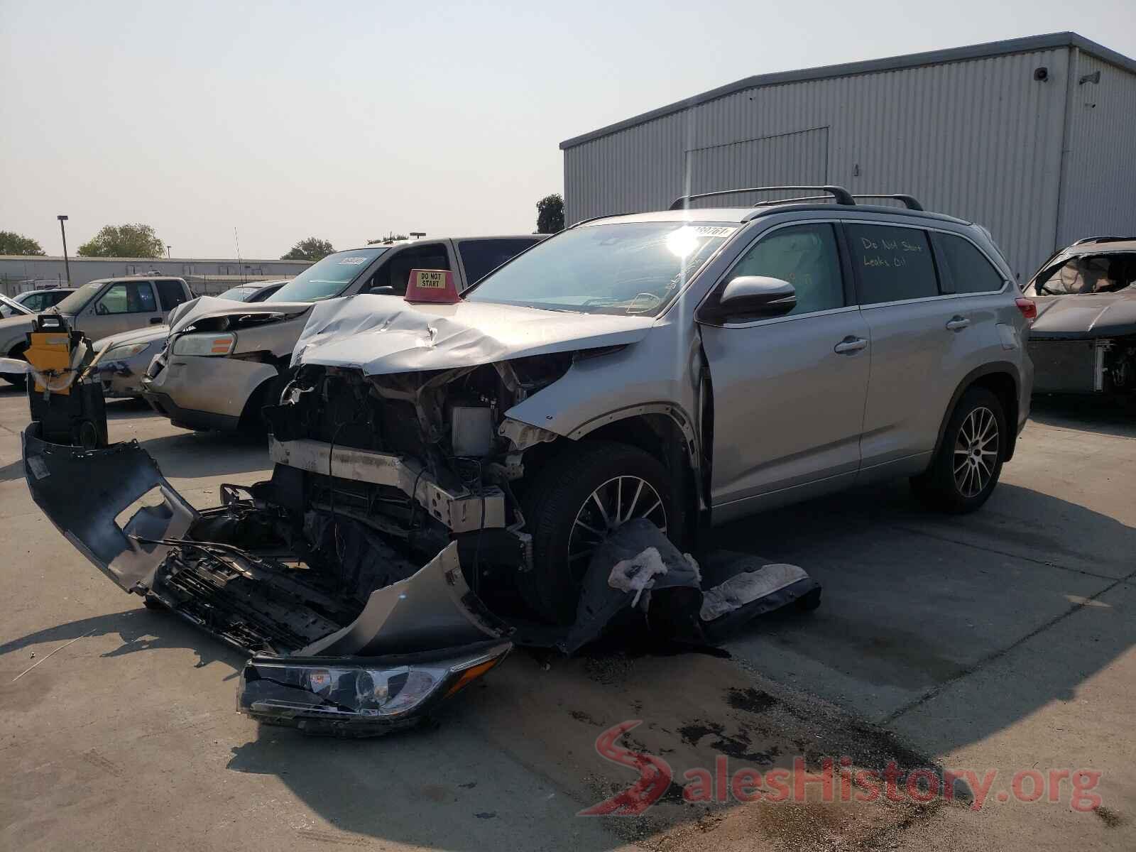 5TDJZRFH7HS357809 2017 TOYOTA HIGHLANDER