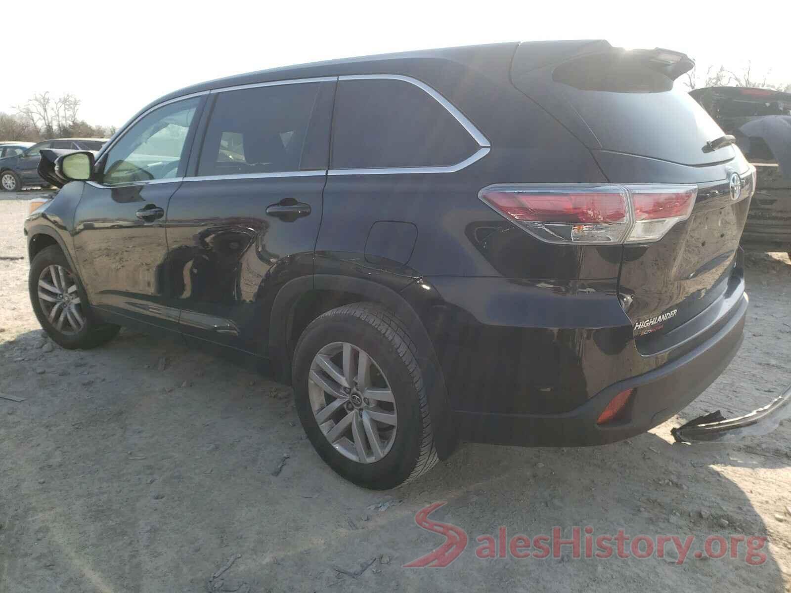 5TDBKRFH9GS291352 2016 TOYOTA HIGHLANDER