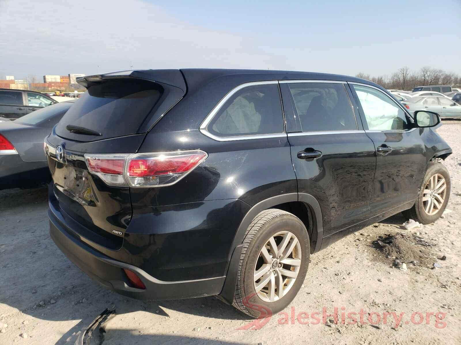 5TDBKRFH9GS291352 2016 TOYOTA HIGHLANDER