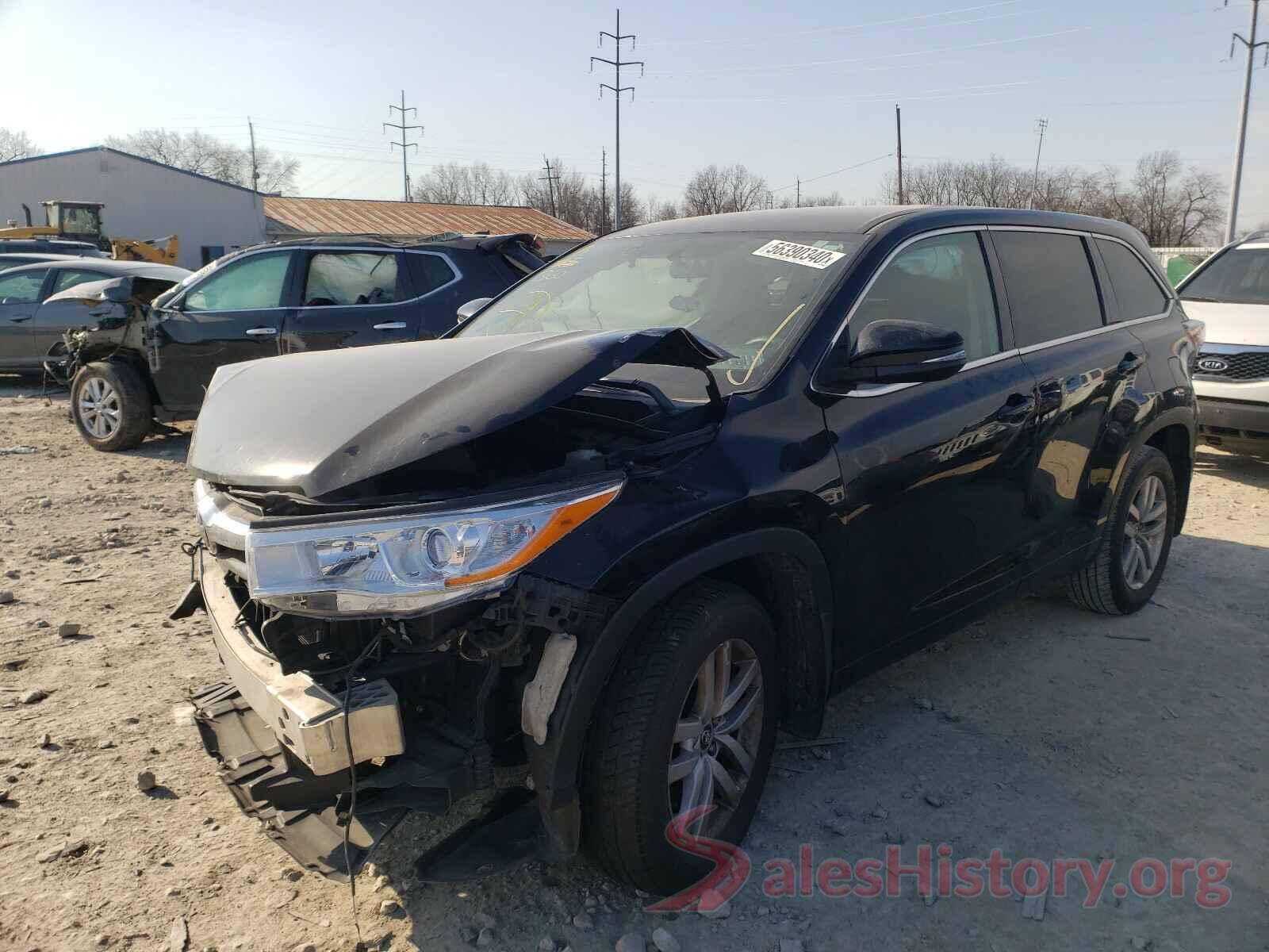 5TDBKRFH9GS291352 2016 TOYOTA HIGHLANDER