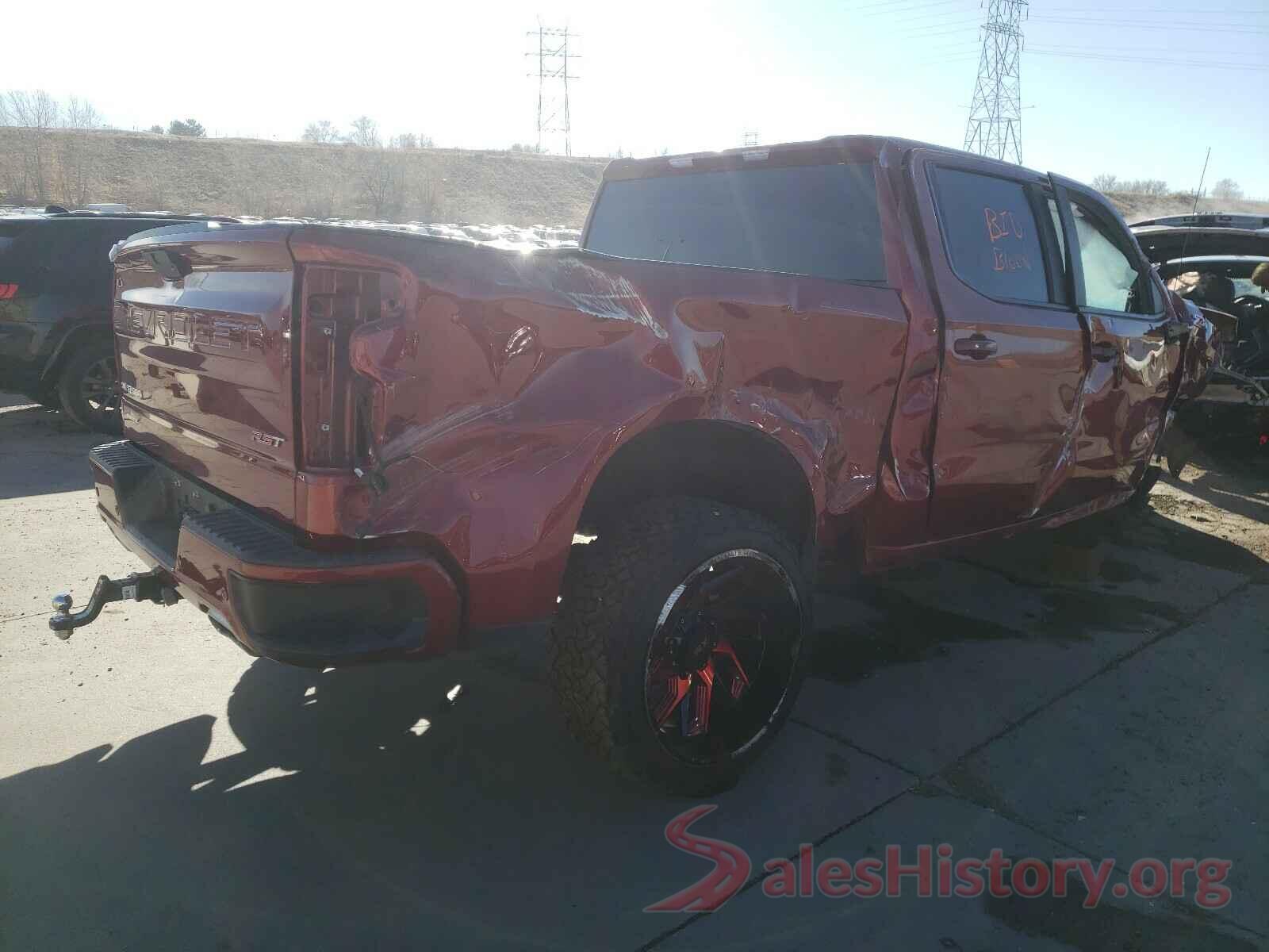 3GCUYEEDXKG250833 2019 CHEVROLET SILVERADO