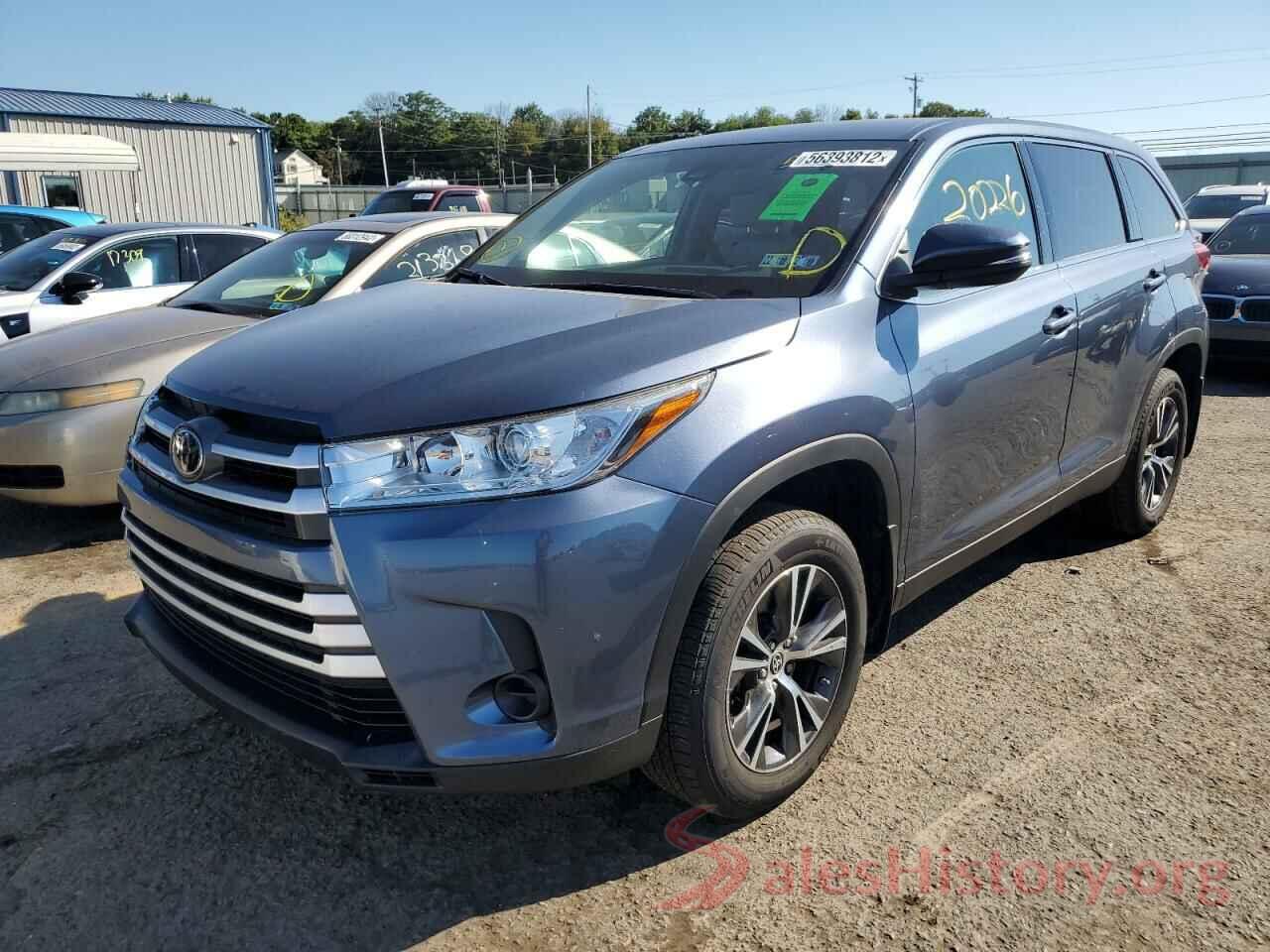 5TDBZRFHXKS746696 2019 TOYOTA HIGHLANDER