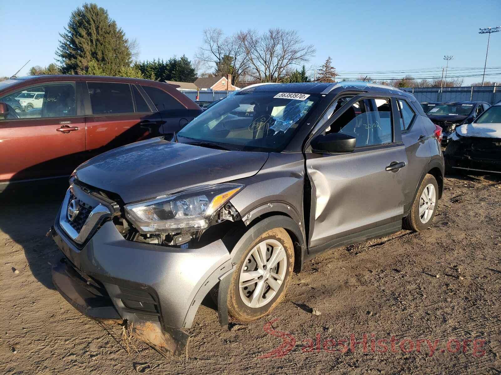 3N1CP5CU6KL564409 2019 NISSAN KICKS