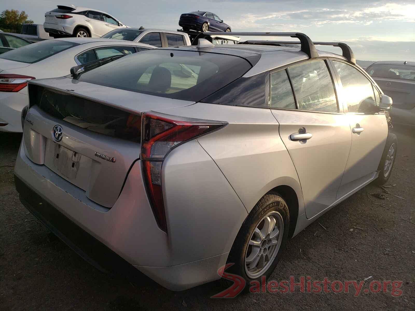 JTDKARFU6G3519261 2016 TOYOTA PRIUS