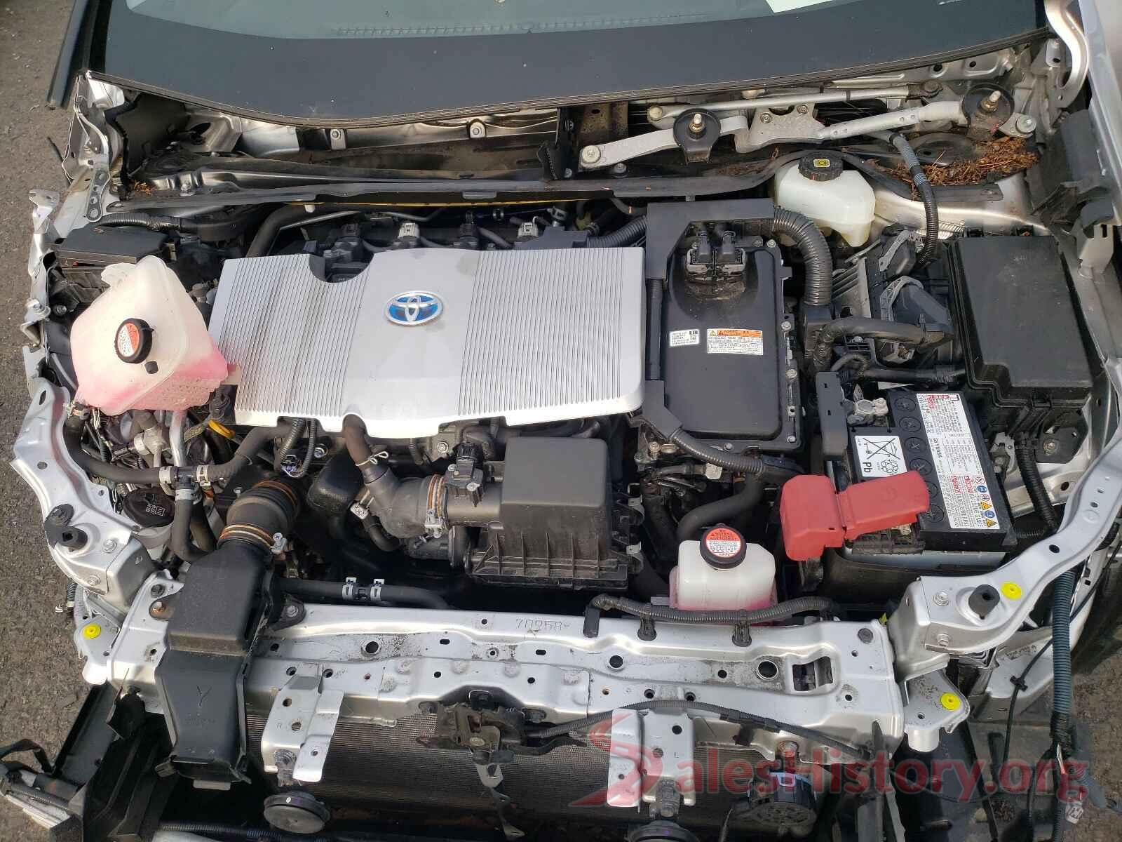 JTDKARFU6G3519261 2016 TOYOTA PRIUS