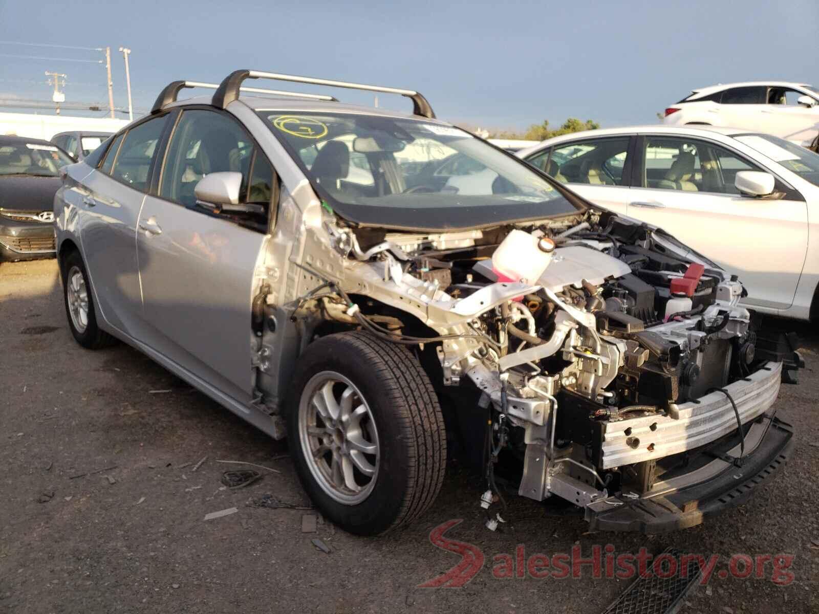 JTDKARFU6G3519261 2016 TOYOTA PRIUS