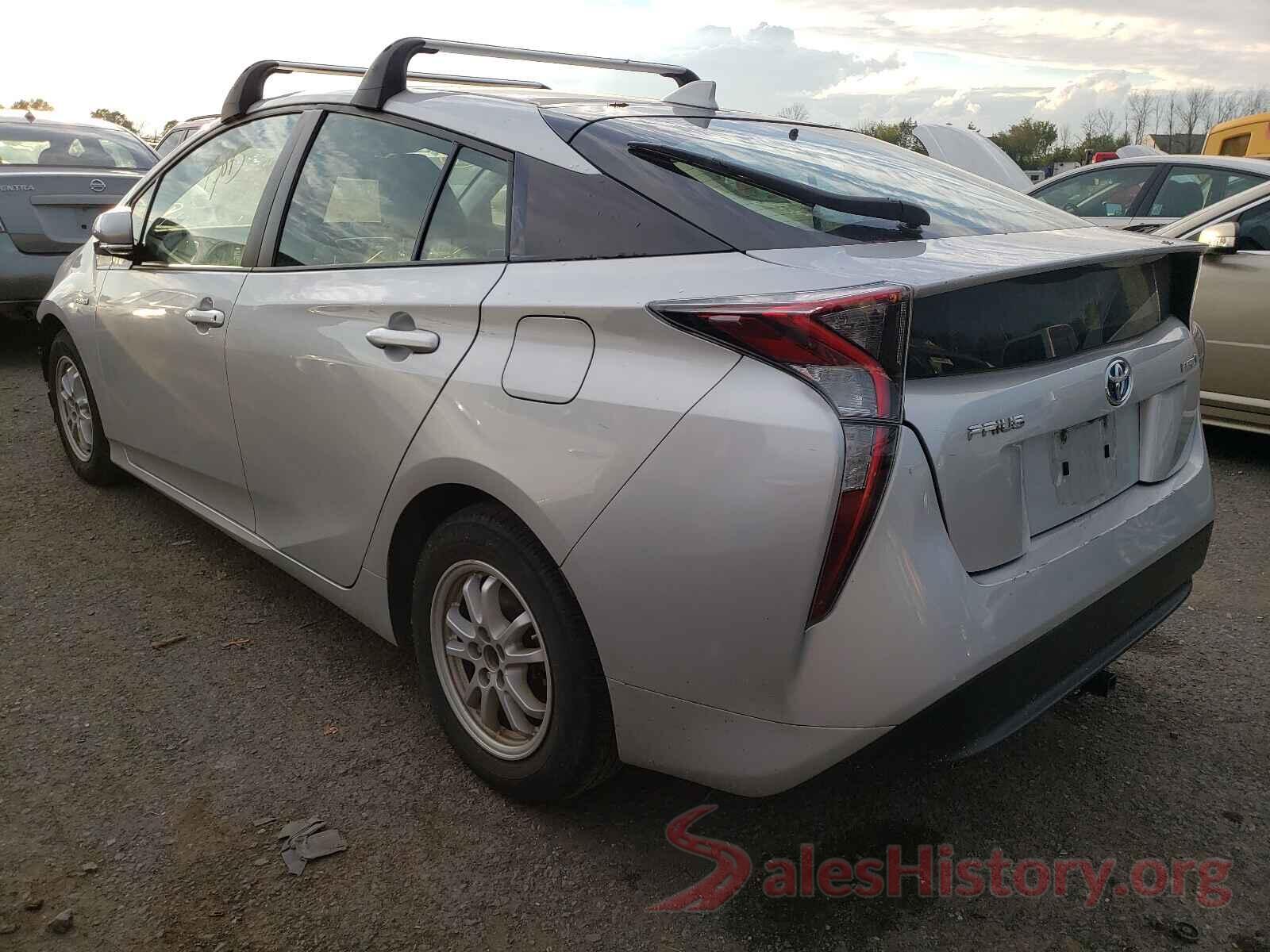 JTDKARFU6G3519261 2016 TOYOTA PRIUS