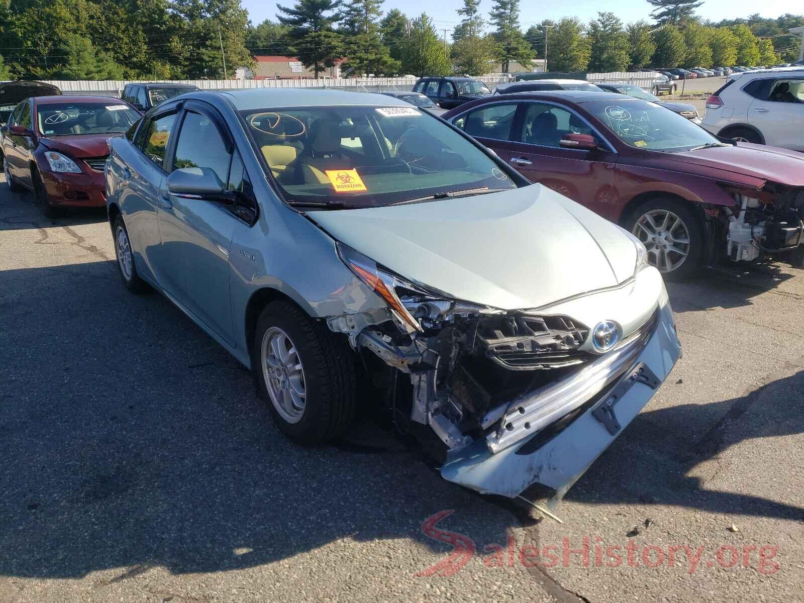 JTDKARFU8G3527250 2016 TOYOTA PRIUS