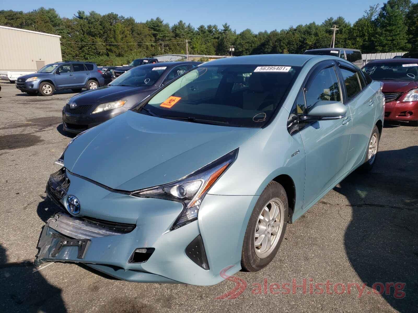 JTDKARFU8G3527250 2016 TOYOTA PRIUS