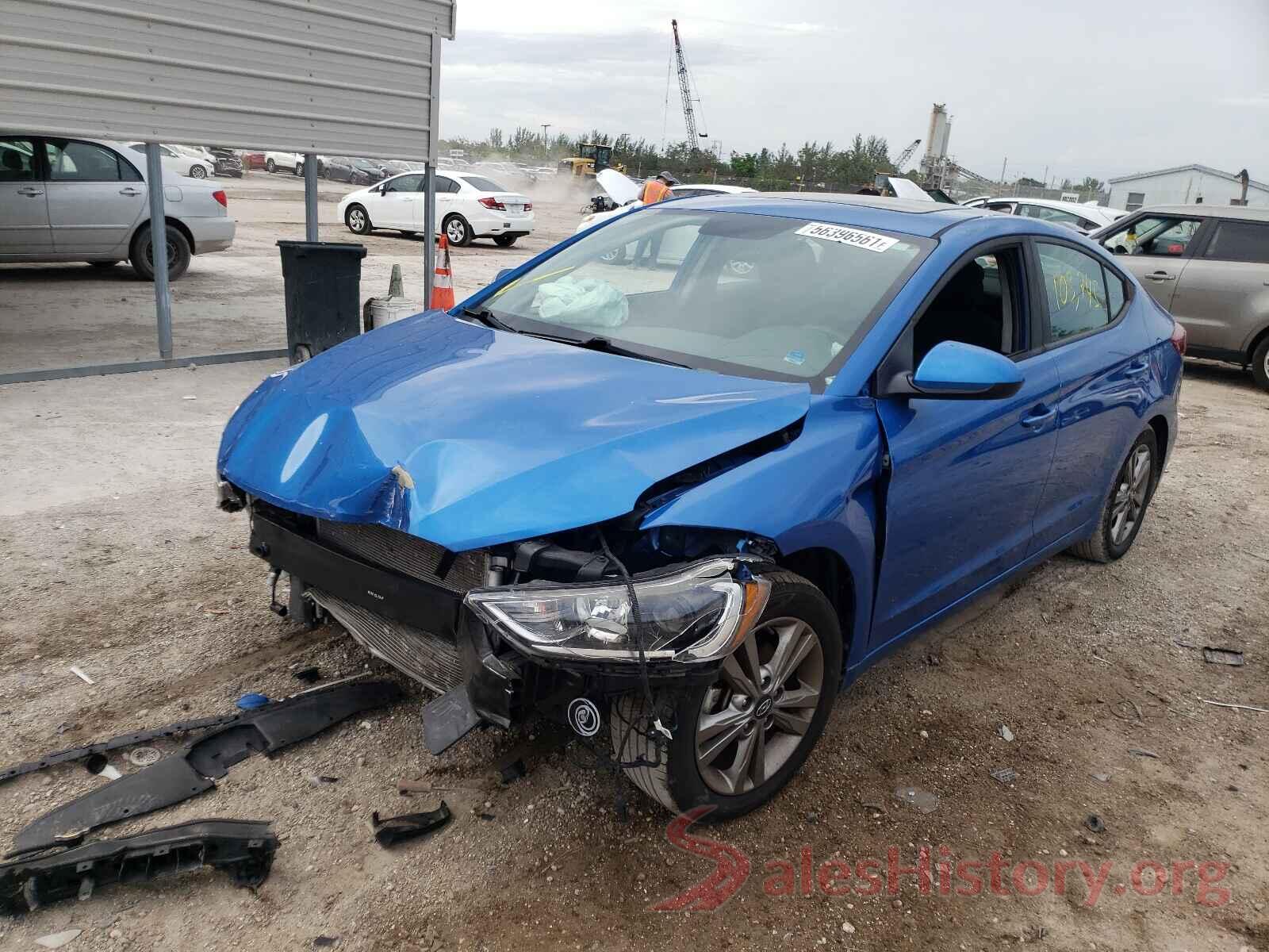 KMHD84LF8HU351661 2017 HYUNDAI ELANTRA