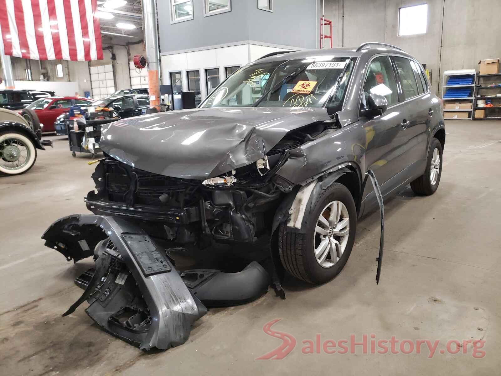 WVGBV7AX4GW561240 2016 VOLKSWAGEN TIGUAN