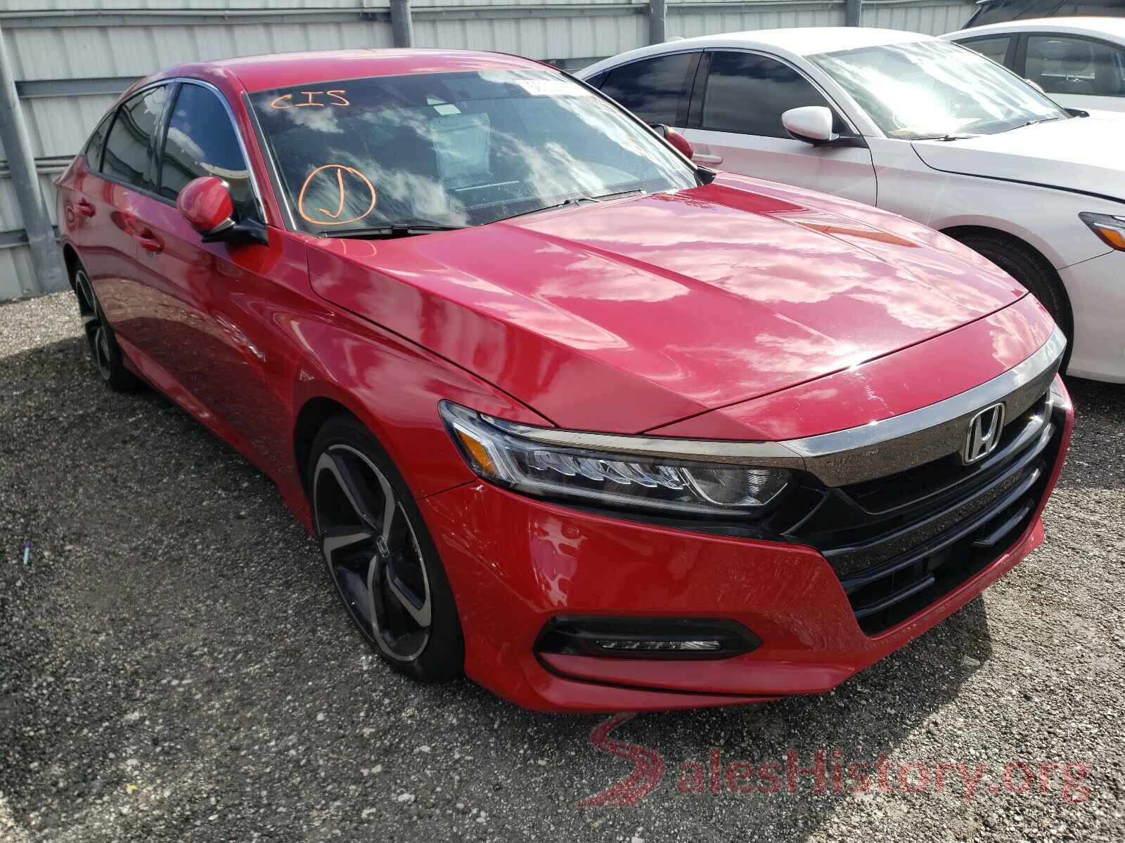 1HGCV1F31JA083442 2018 HONDA ACCORD