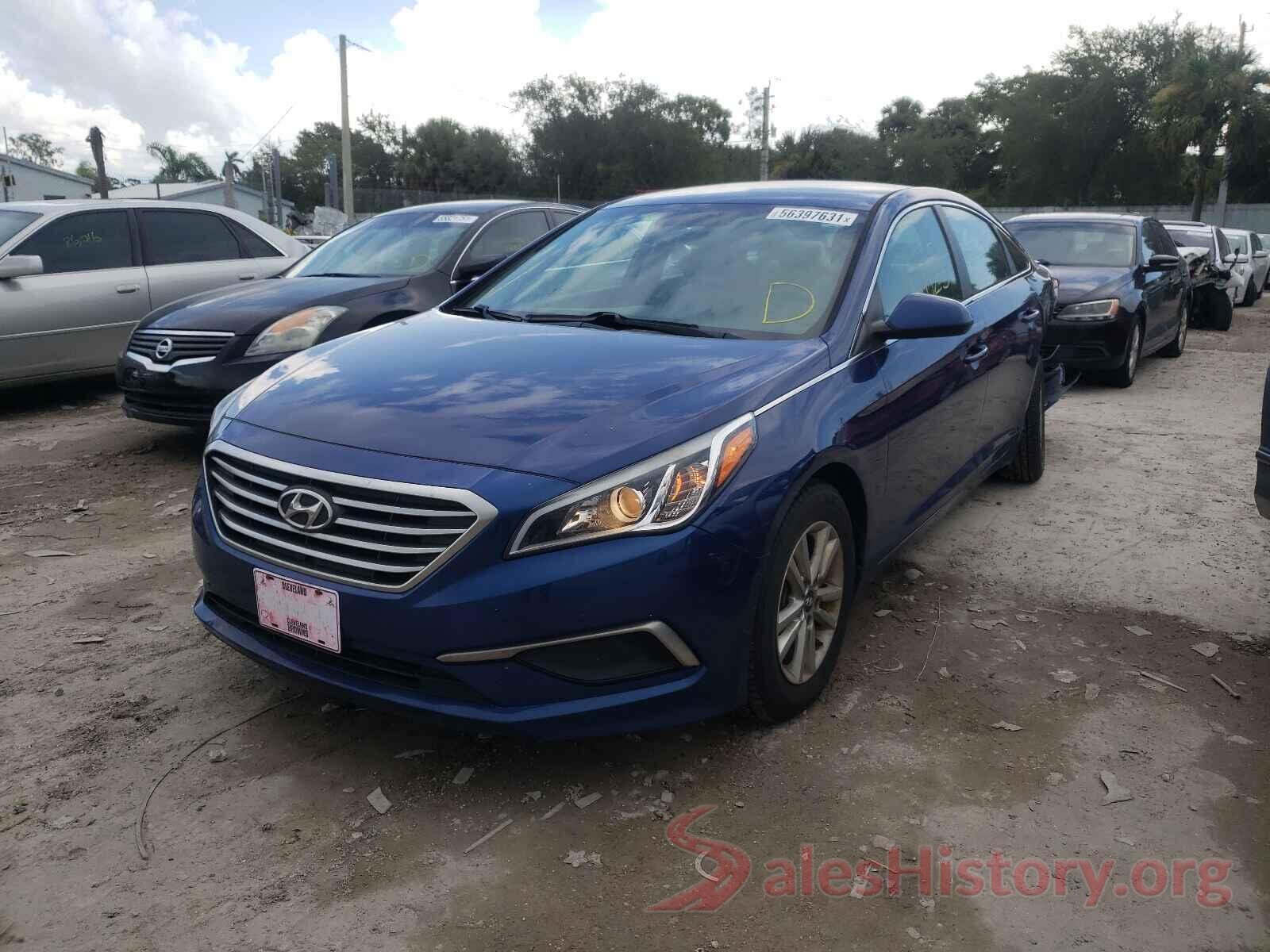 5NPE24AF2HH585382 2017 HYUNDAI SONATA