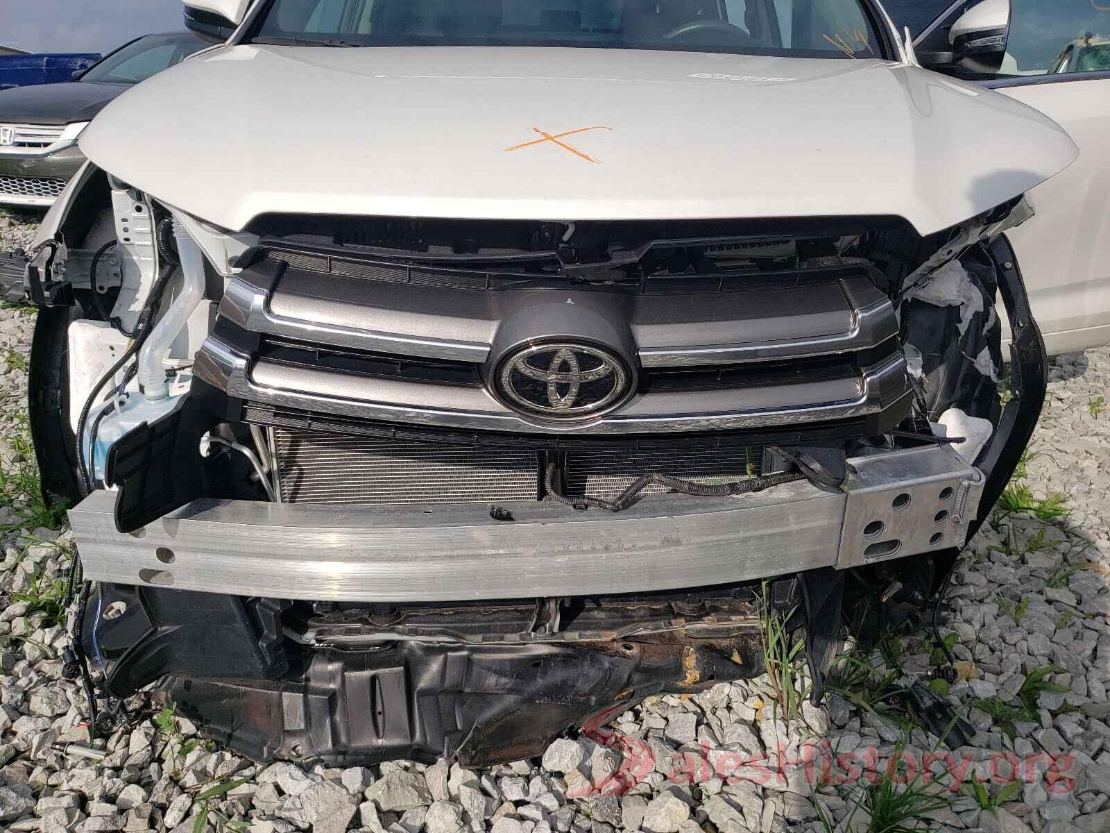 5TDDZRFH8KS709123 2019 TOYOTA HIGHLANDER