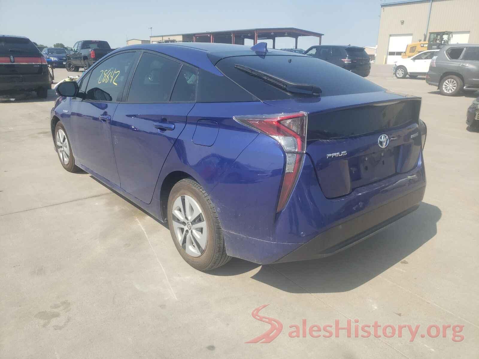 JTDKARFU1H3537801 2017 TOYOTA PRIUS