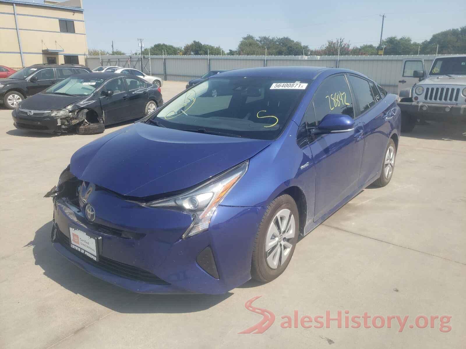 JTDKARFU1H3537801 2017 TOYOTA PRIUS