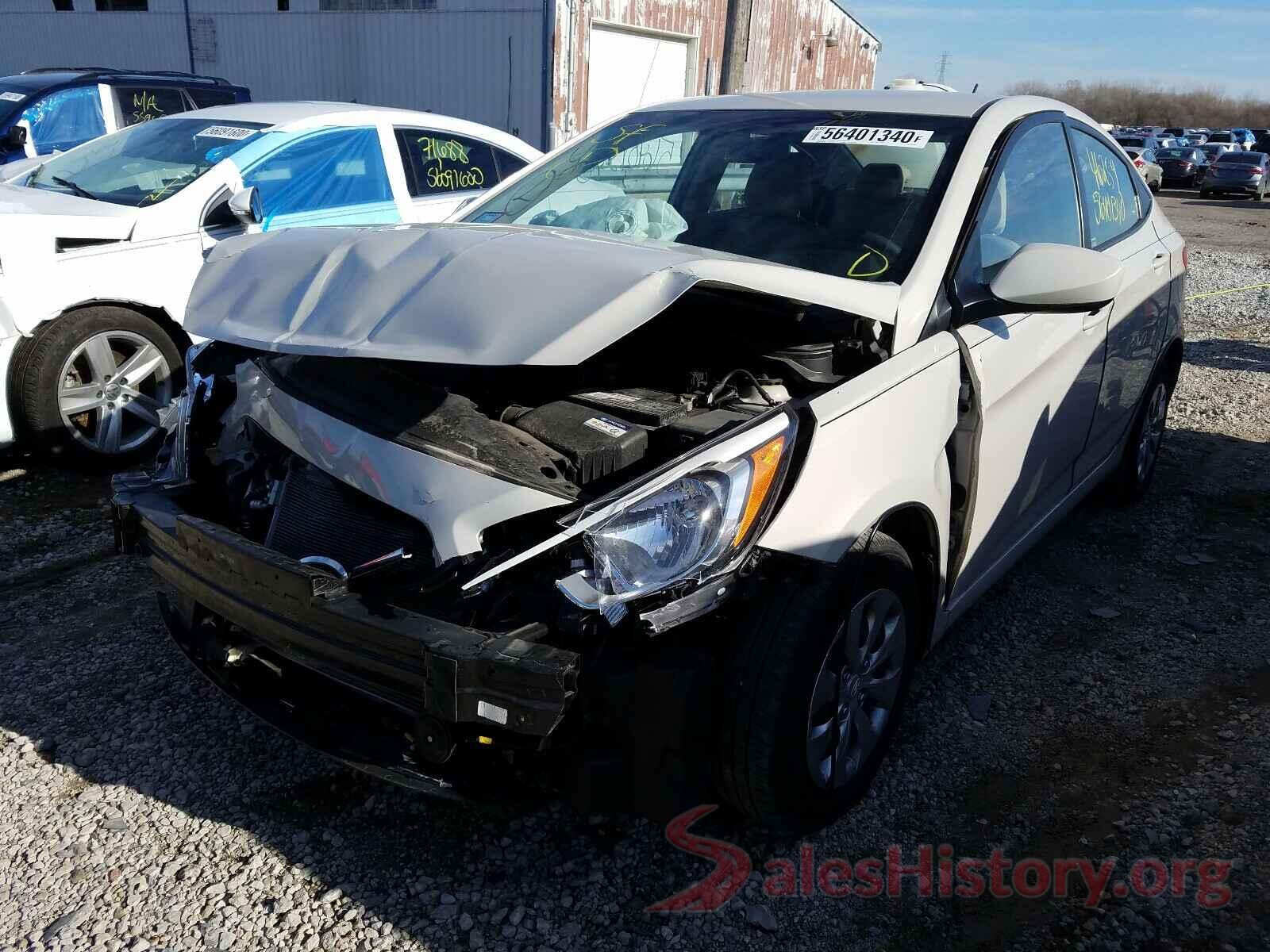 KMHCT4AE0GU006658 2016 HYUNDAI ACCENT