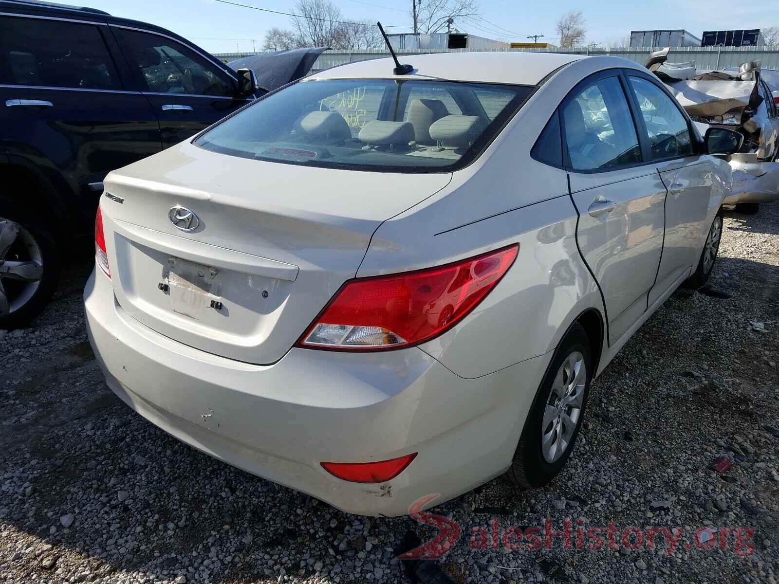 KMHCT4AE0GU006658 2016 HYUNDAI ACCENT