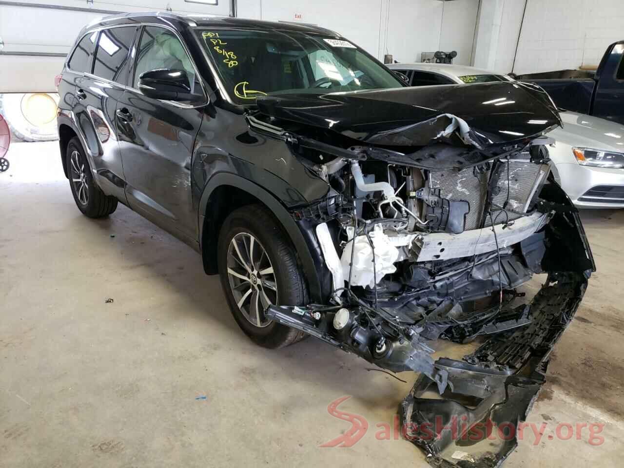 5TDJZRFH0JS860281 2018 TOYOTA HIGHLANDER