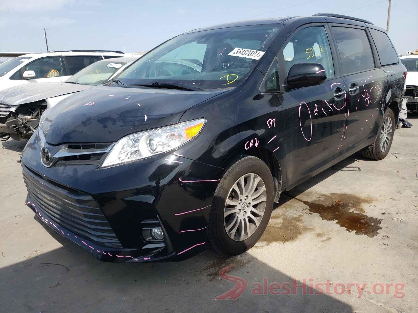 5TDYZ3DCXJS927519 2018 TOYOTA SIENNA