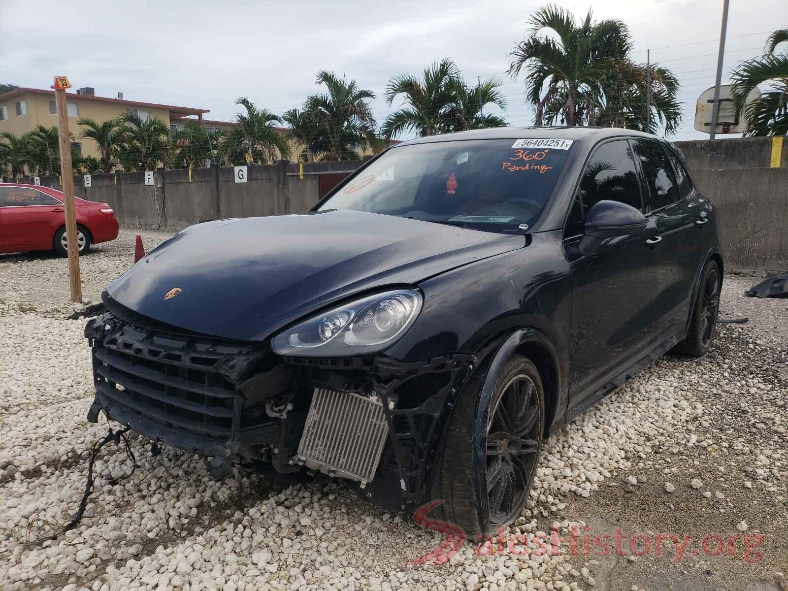 WP1AD2A22GLA71499 2016 PORSCHE CAYENNE