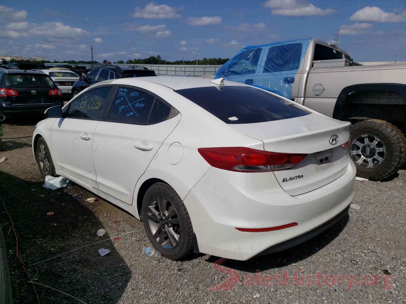 5NPD84LF4HH122845 2017 HYUNDAI ELANTRA