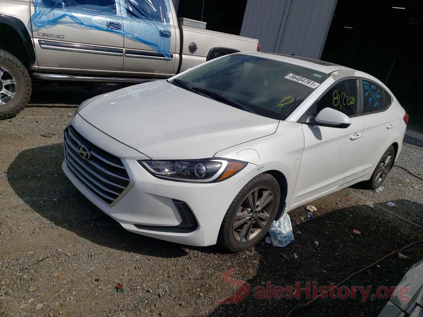 5NPD84LF4HH122845 2017 HYUNDAI ELANTRA