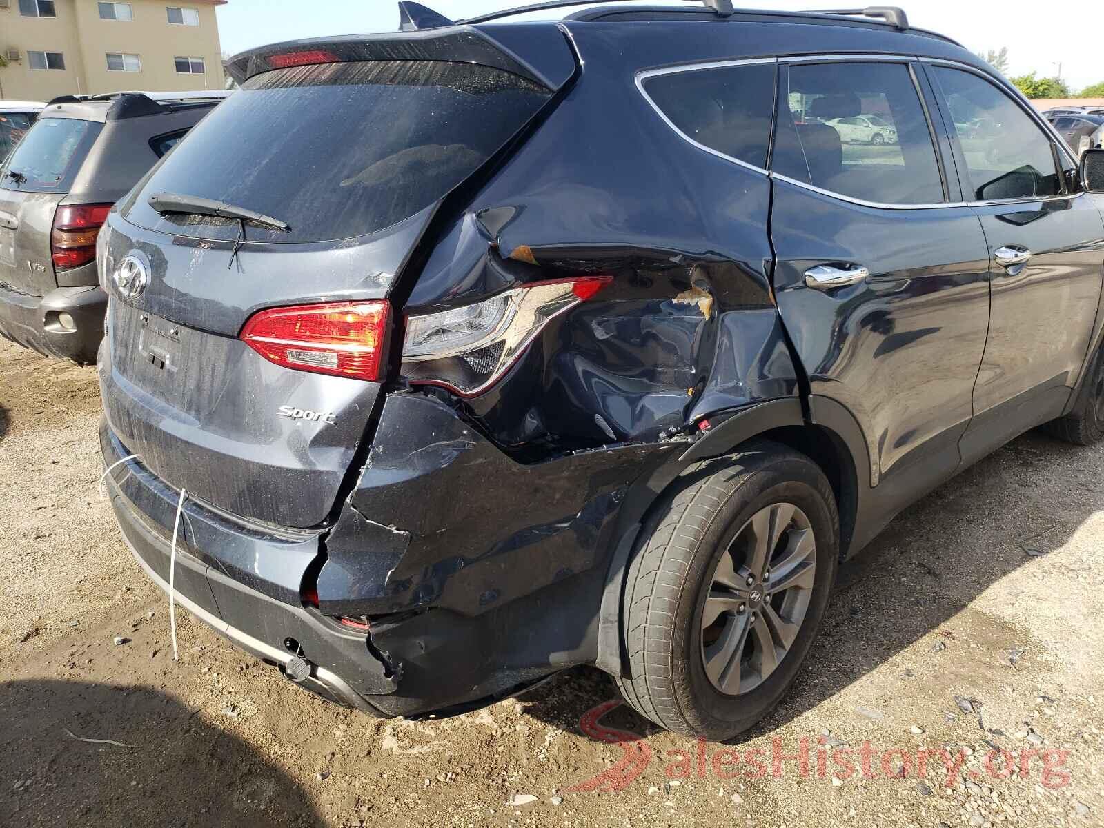 5XYZU3LB1GG310124 2016 HYUNDAI SANTA FE