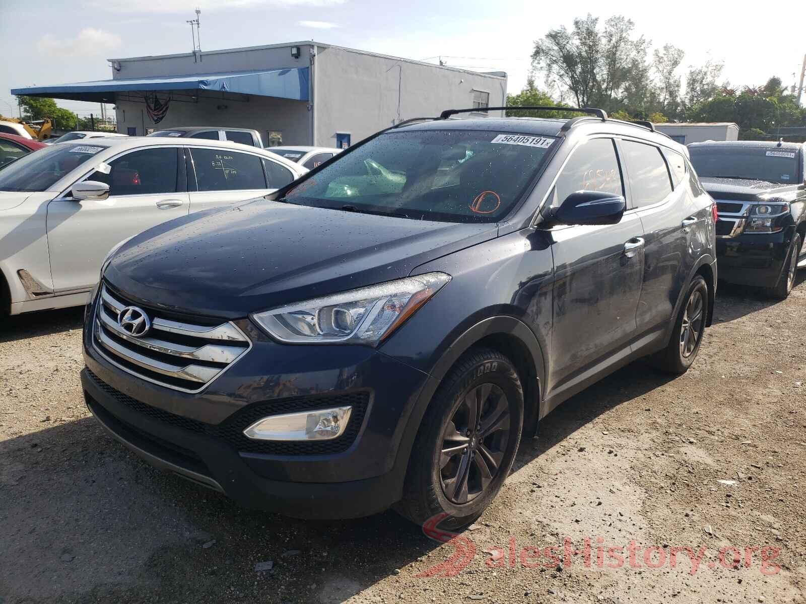 5XYZU3LB1GG310124 2016 HYUNDAI SANTA FE