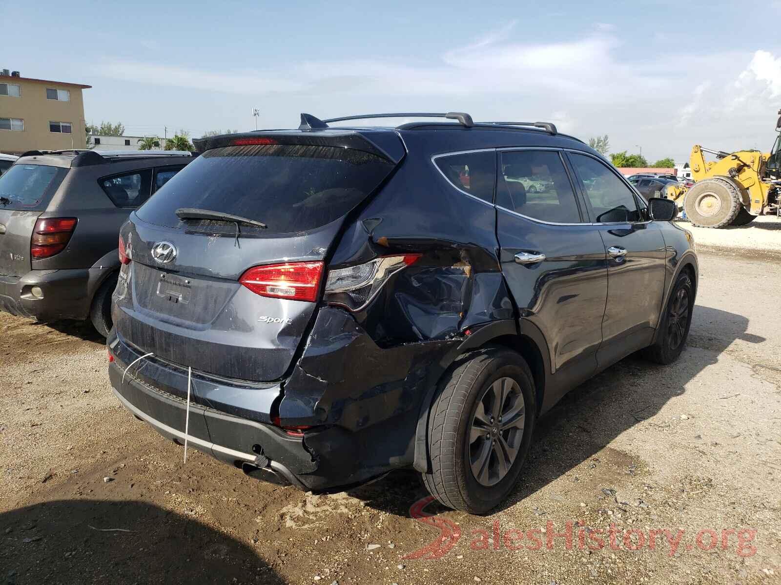 5XYZU3LB1GG310124 2016 HYUNDAI SANTA FE