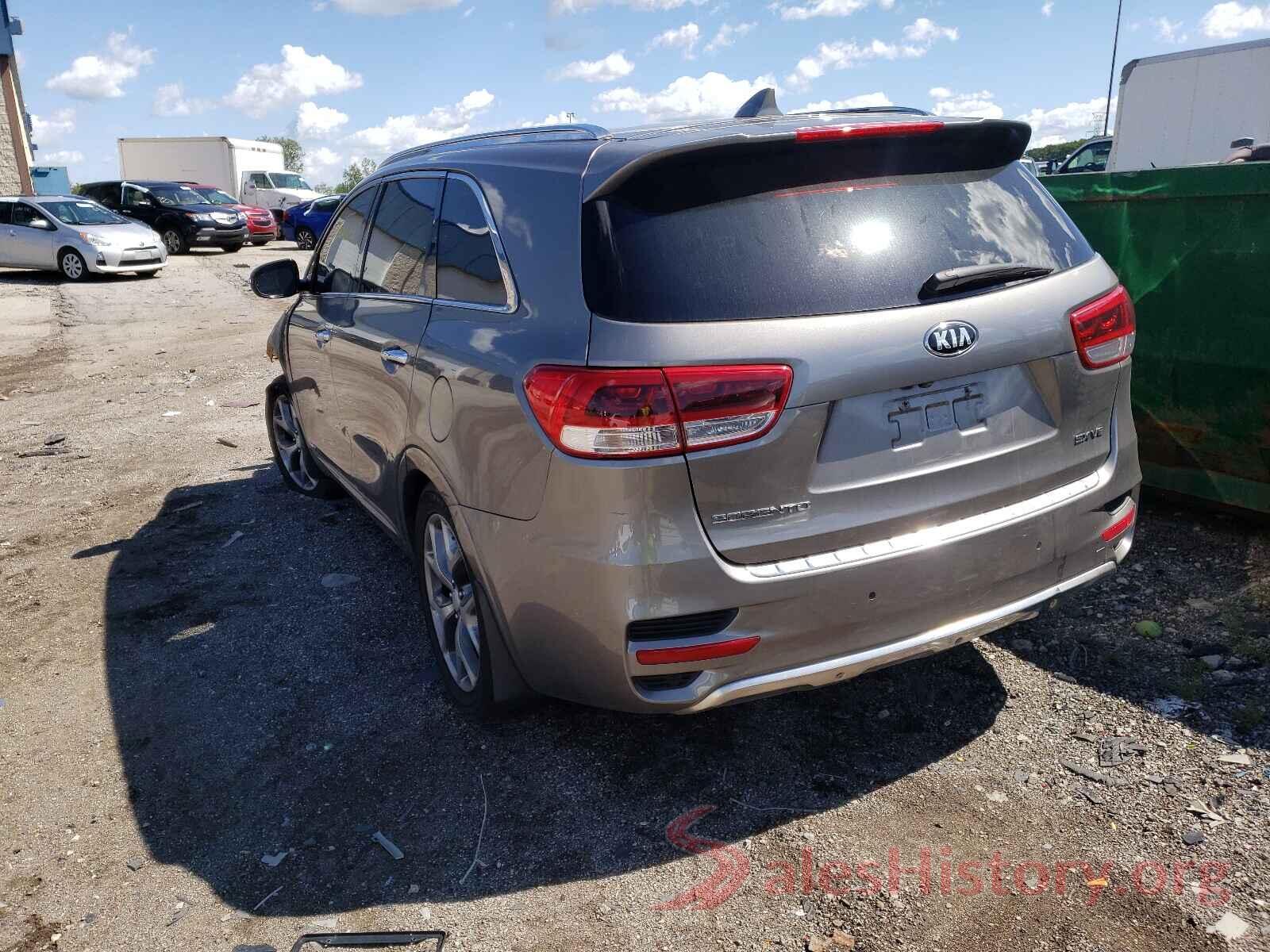 5XYPKDA59GG007835 2016 KIA SORENTO