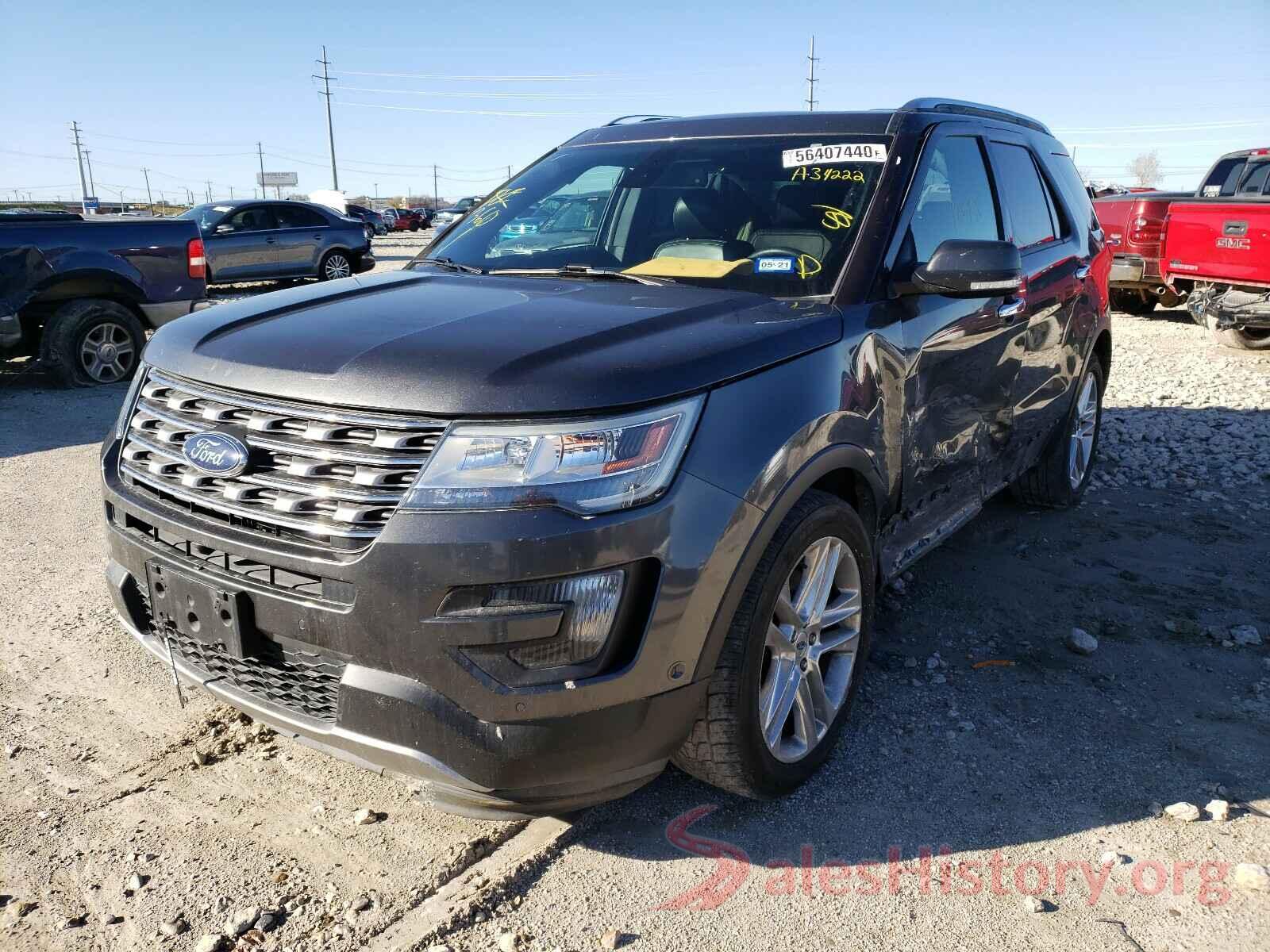 1FM5K7F86GGA34222 2016 FORD EXPLORER