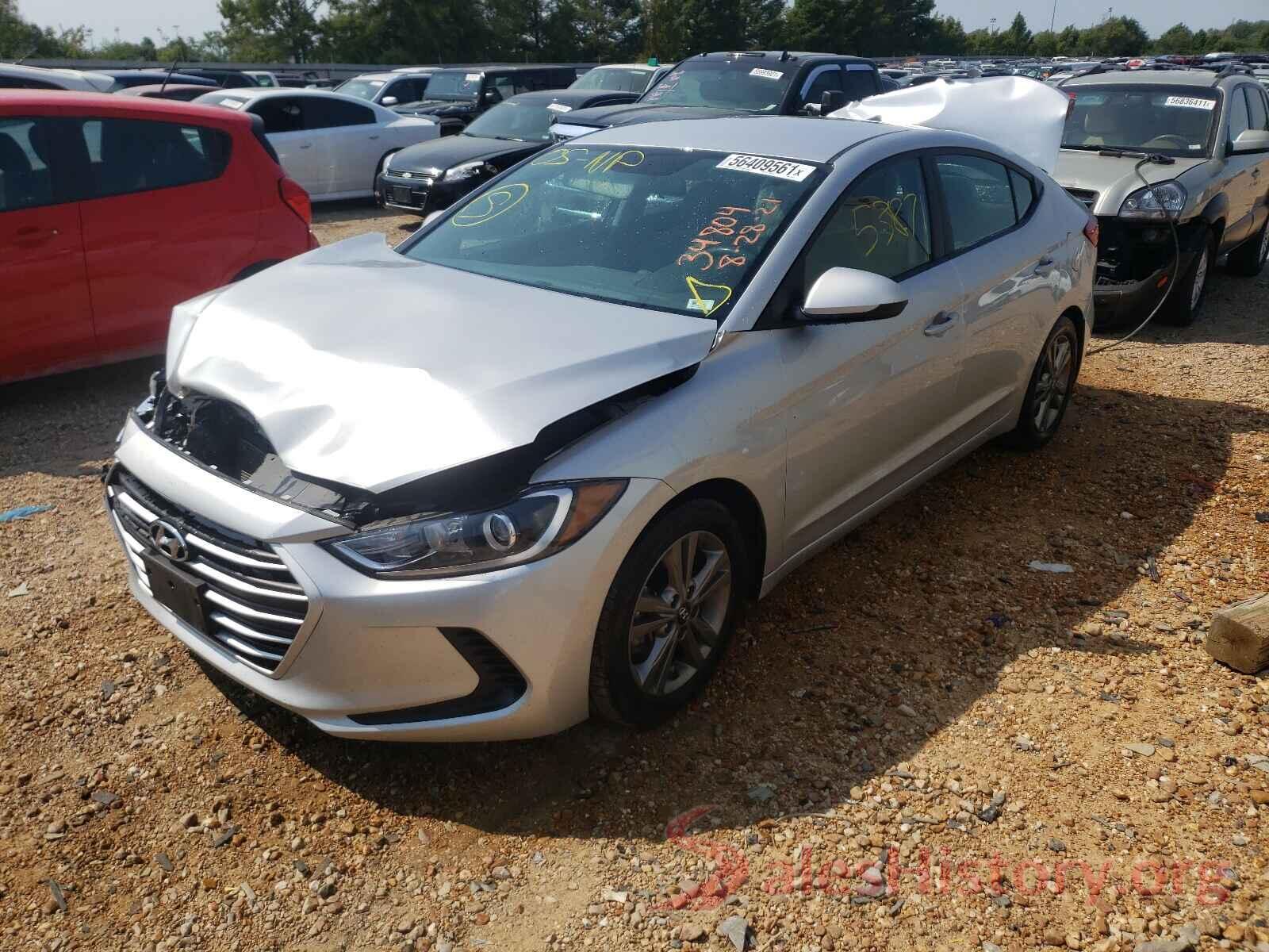 5NPD84LF5JH352531 2018 HYUNDAI ELANTRA