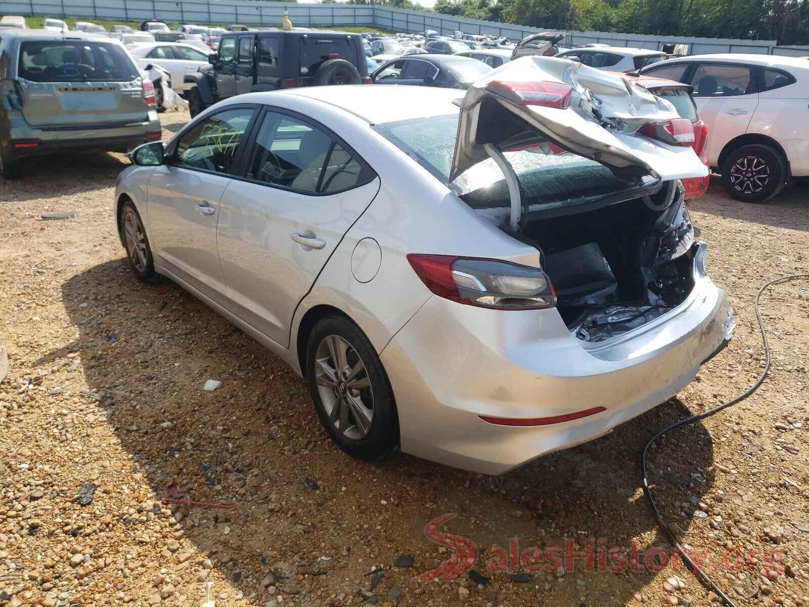 5NPD84LF5JH352531 2018 HYUNDAI ELANTRA