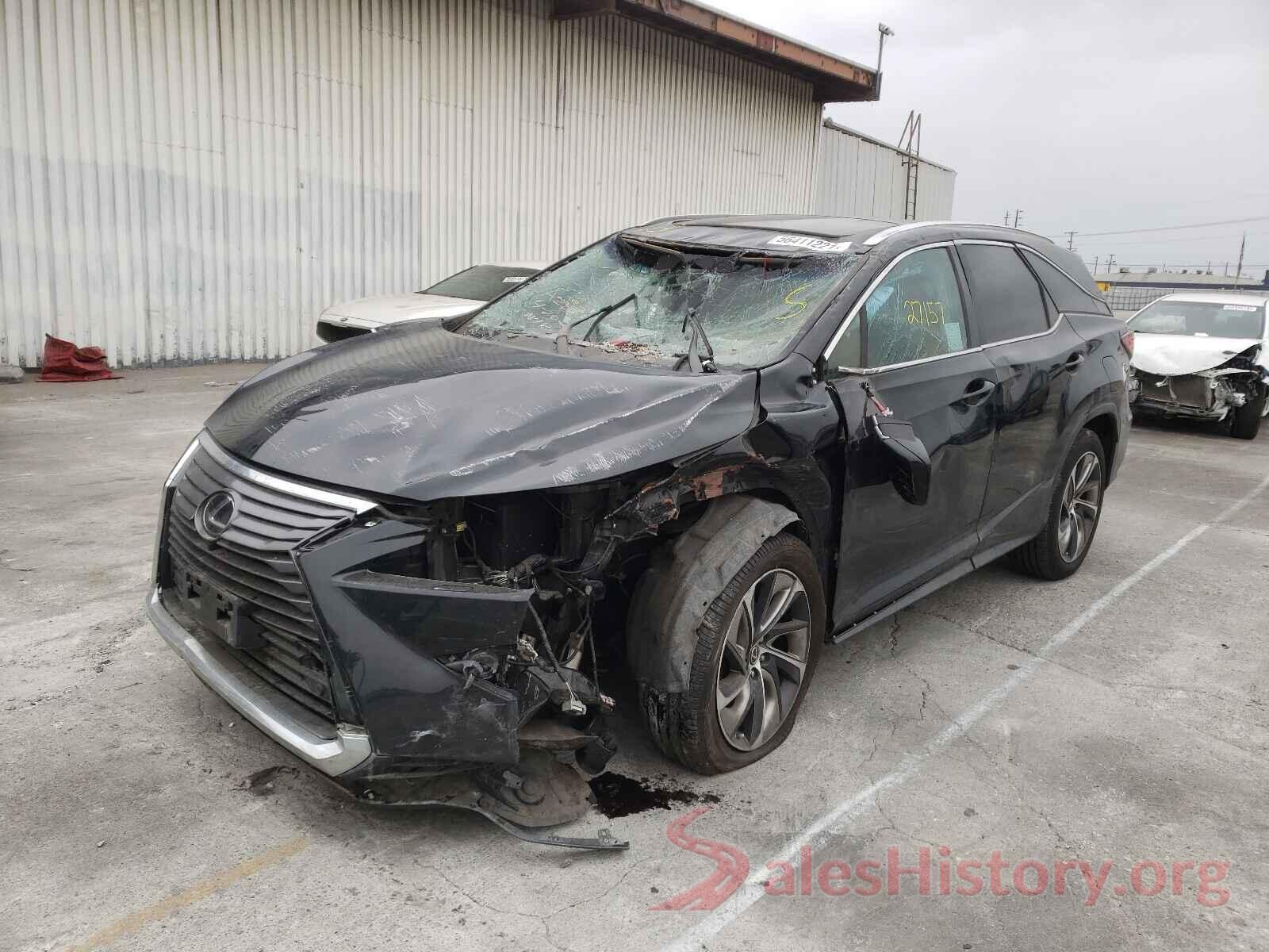 JTJGZKCA9J2007441 2018 LEXUS RX350