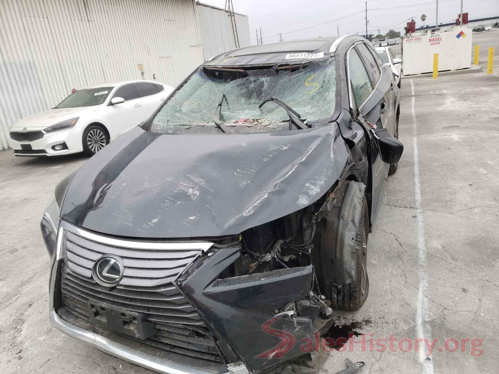 JTJGZKCA9J2007441 2018 LEXUS RX350