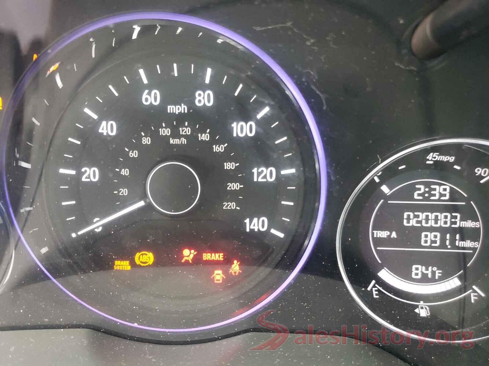 3CZRU6H30JG716417 2018 HONDA HR-V