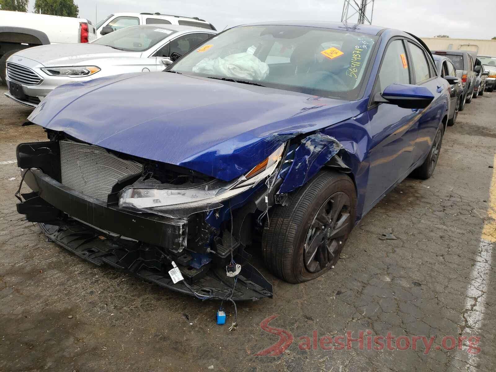 5NPLM4AG4MH036853 2021 HYUNDAI ELANTRA