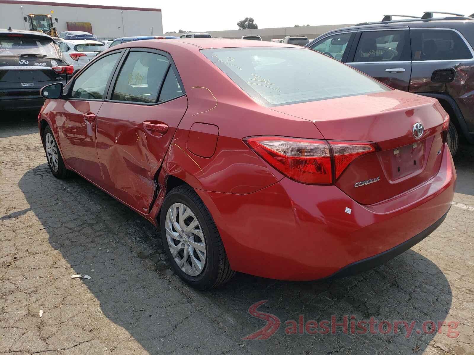 5YFBURHE8HP703364 2017 TOYOTA COROLLA