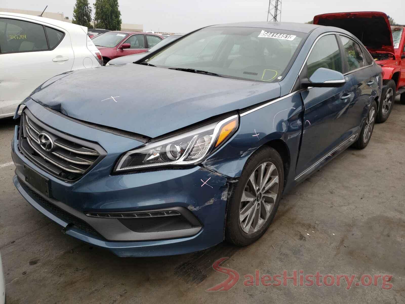 5NPE34AF3HH483439 2017 HYUNDAI SONATA