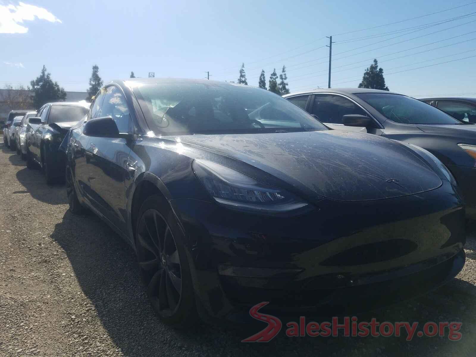 5YJ3E1EA4JF060310 2018 TESLA MODEL 3