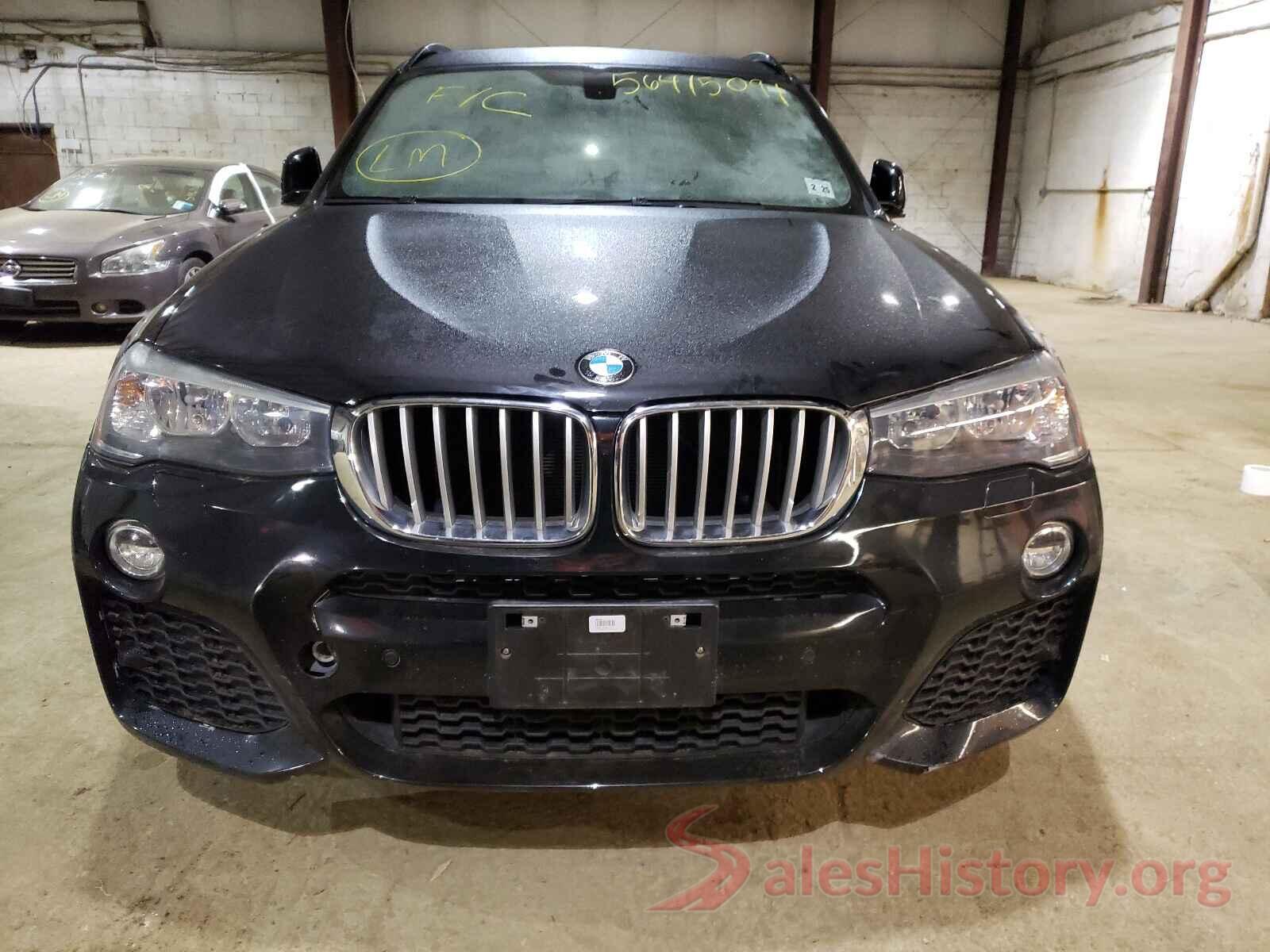 5UXWX9C30H0W68052 2017 BMW X3